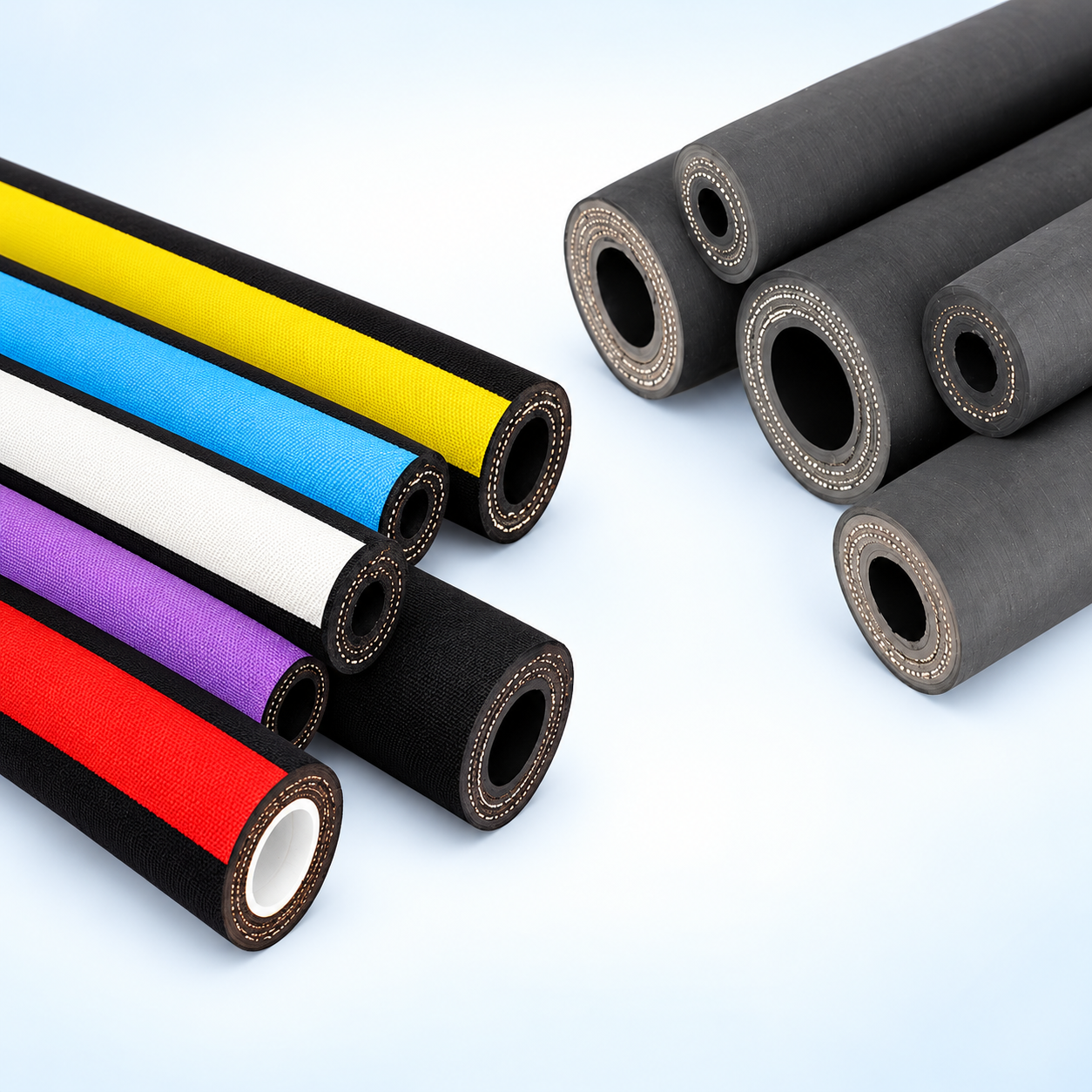 Peristaltic hose materials